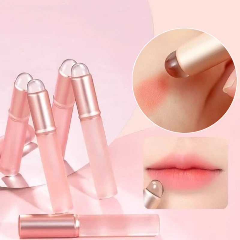 Nail Art Pink Soft - Jelly Pink Nail Art Silikonpinsel, wiederverwendbar,
