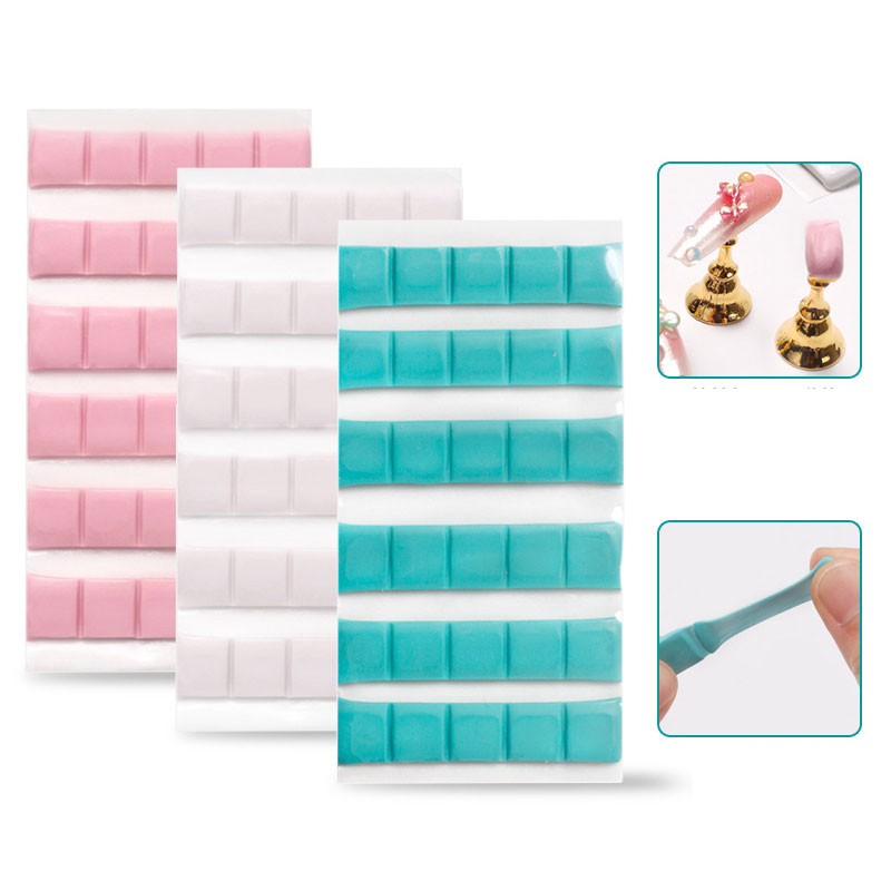 Nail Art Navy - 1 Packung Nagelkleber Kleber Ton Stick