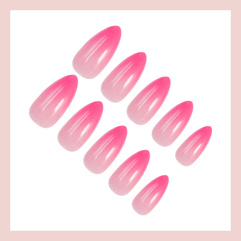 24 Stück mandelförmige Textur- – Nail Art Simple Bewertung und Preis