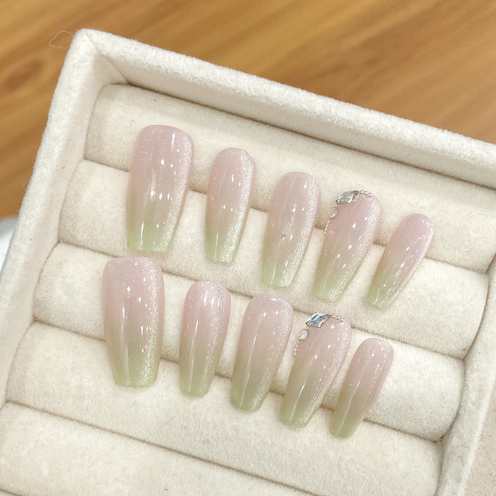 Handgemachte Mandel presse auf – Nail Art Simple Bewertung und Preis