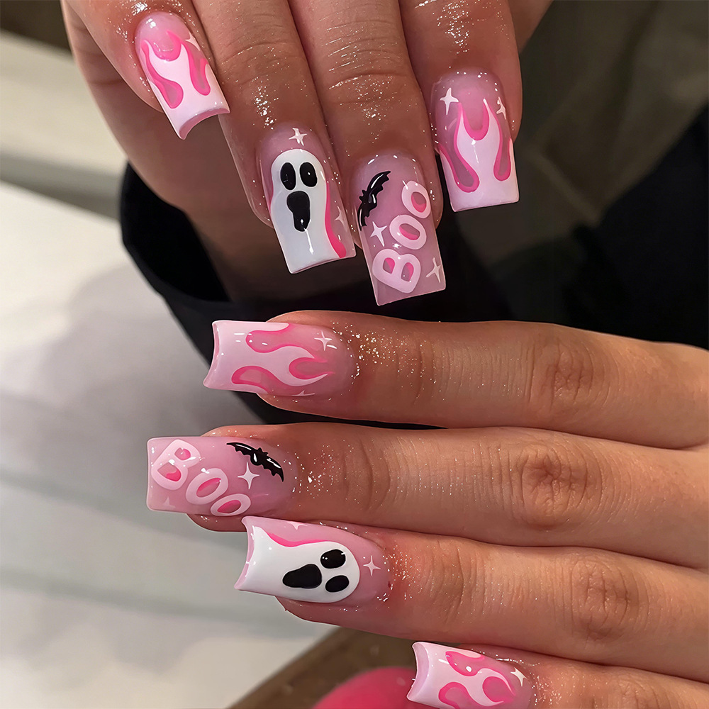 24 Stück Halloween Press-On-Nä – Nail Art Fake Nails Bewertung und Preis