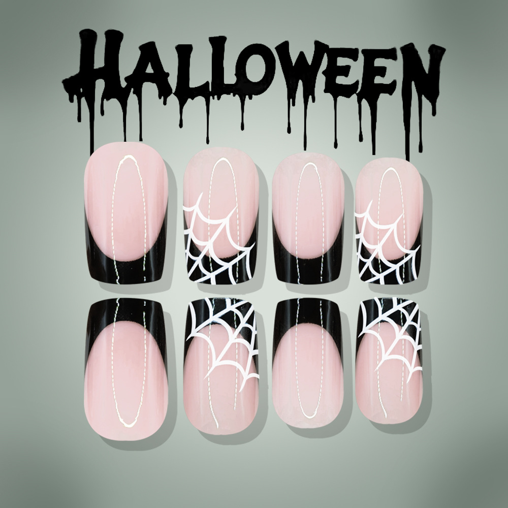 24 Stück Halloween Press-On-Nä – Nail Art Fake Nails Bewertung und Preis