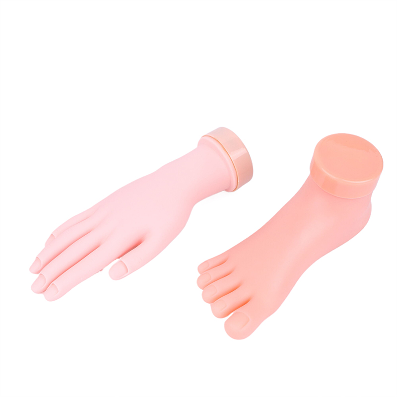 Nagelkunst-Übungshand aus Sili – Nail Art Fake Nails Bewertung und Preis