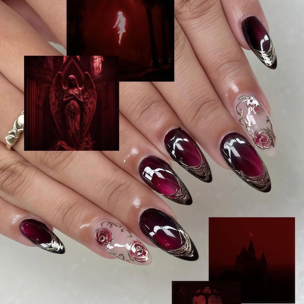3D-Kunstnägel für Frauen und M – Nail Art Fake Nails Bewertung und Preis