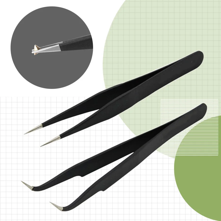 Antistatische Pinzette, präzis – Nail Art Motif Bewertung und Preis