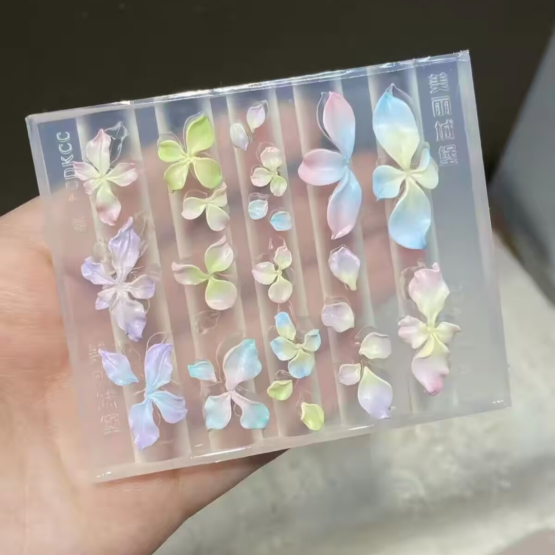 1pc Magnolia Blume Schlange Ro – Nail Art Motif Bewertung und Preis