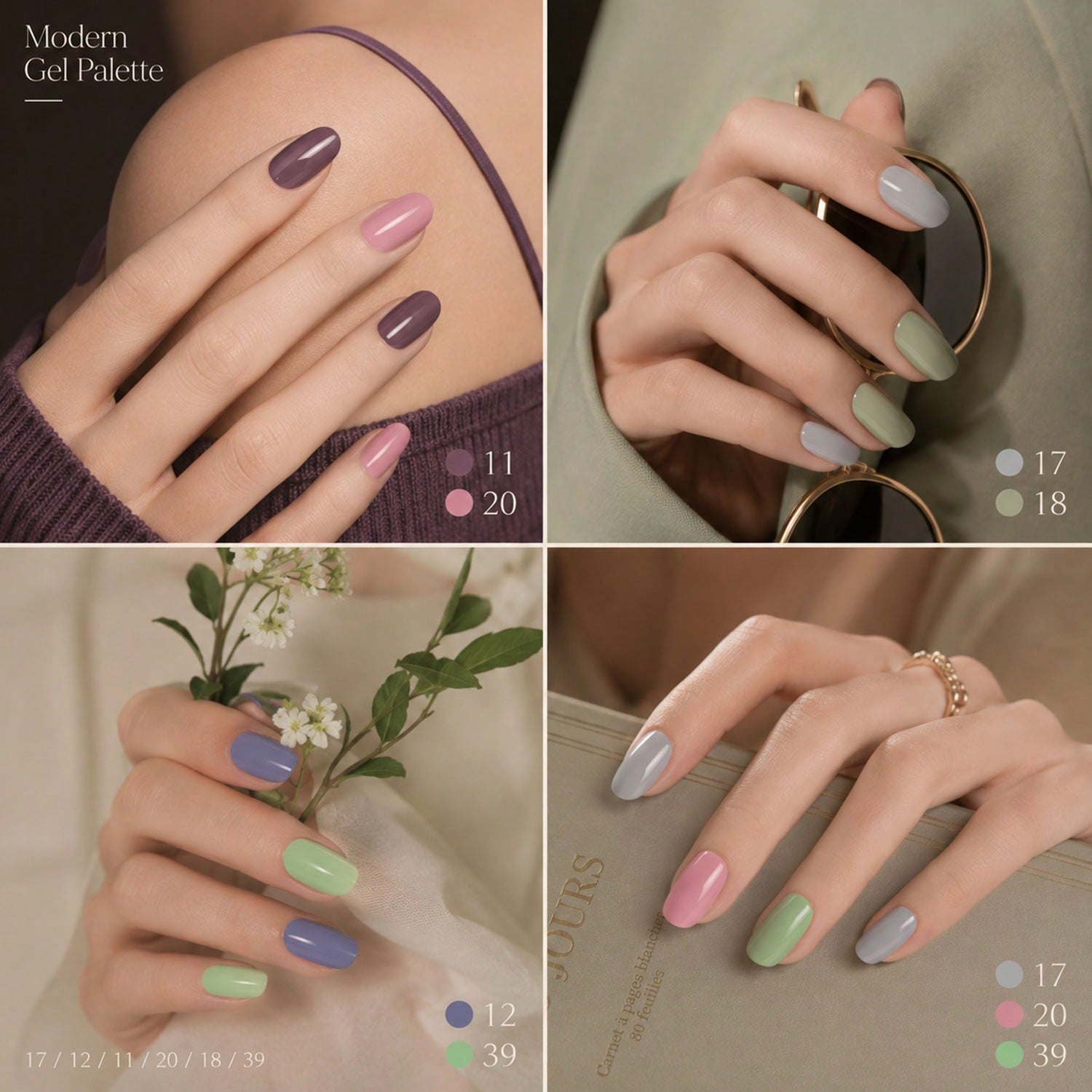 6 Stück 15ml Gel-Nagellack-Set – Nail Art Pink Soft Bewertung und Preis
