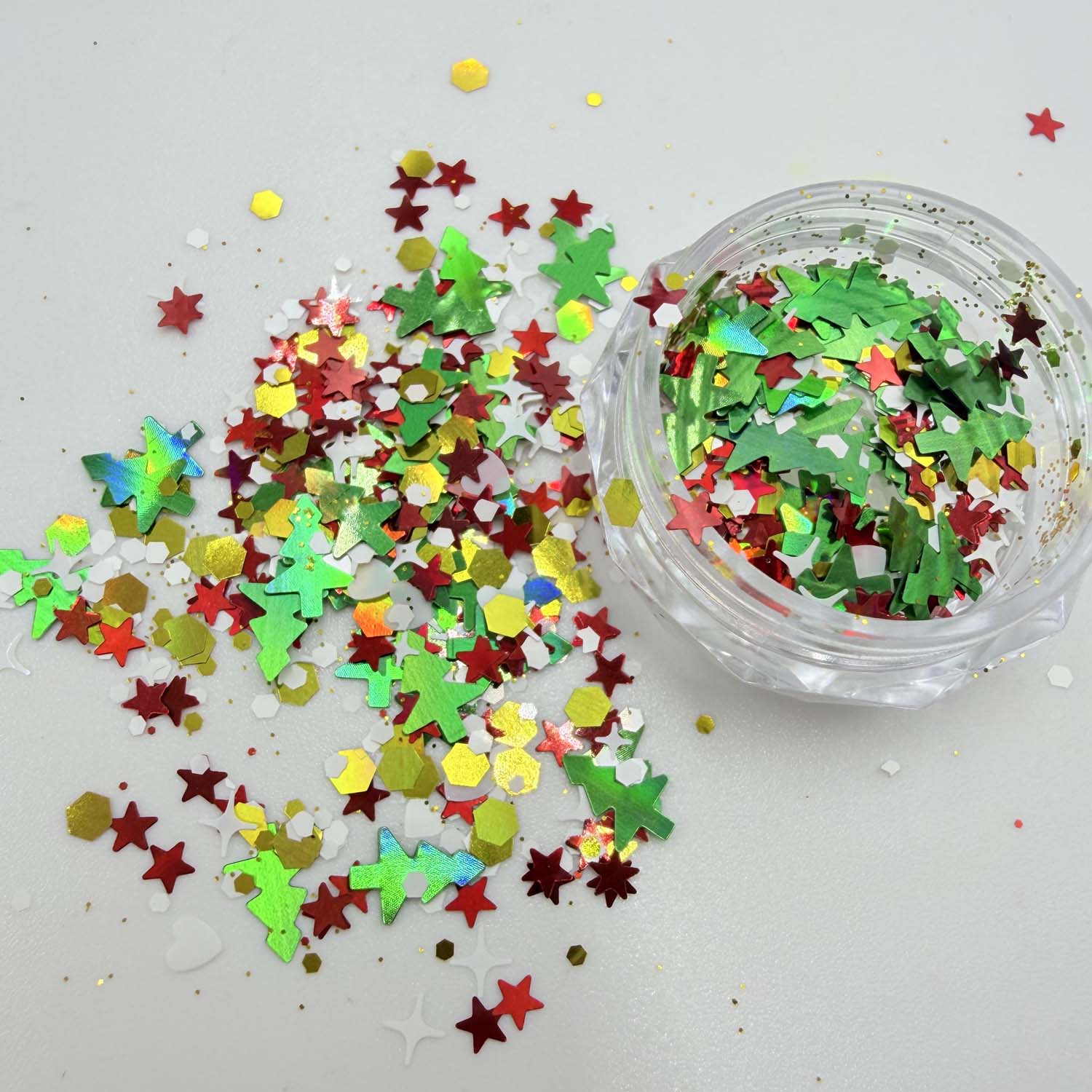 Weihnachts-Nagelkunst Glitzer- – Nail Art Xmas Tree Bewertung und Preis