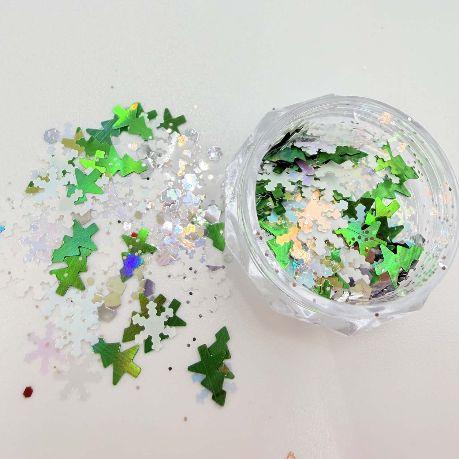 Weihnachts-Nagelkunst Glitzer- – Nail Art Xmas Tree Bewertung und Preis