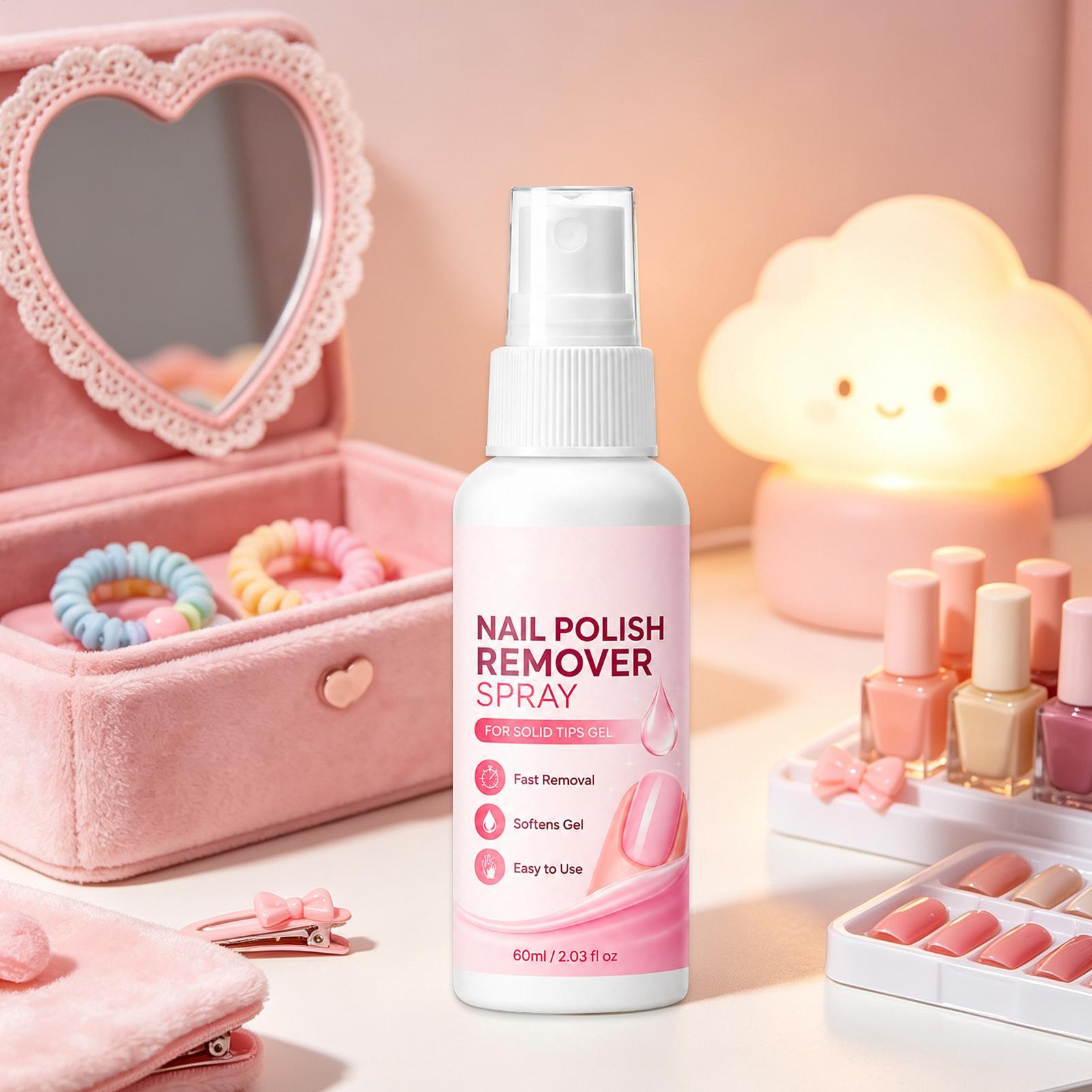 60ml Nagelentferner-Spray für  – Nail Art Fake Nails Bewertung und Preis