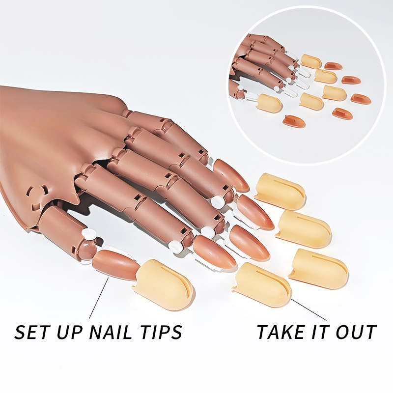 Nagel Fake Praxis Hand bewegli – Nail Art Navy Bewertung und Preis