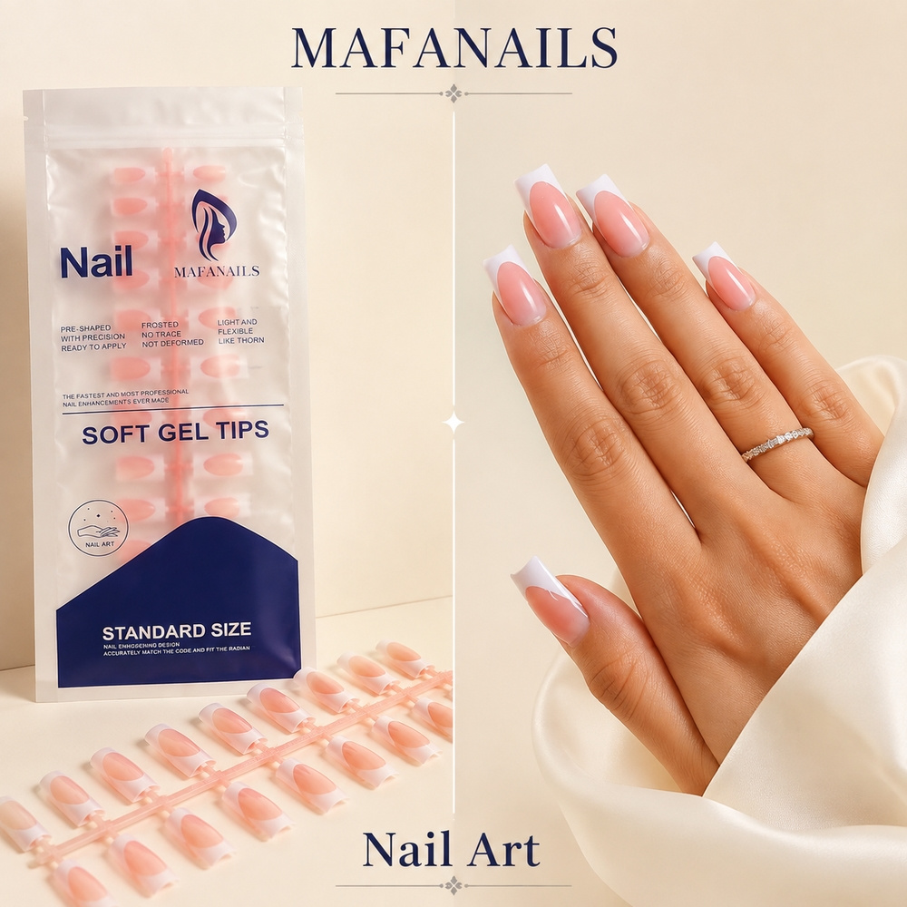 120 Stück Flexible Weiche Gel- – Nail Art Pink Soft Bewertung und Preis