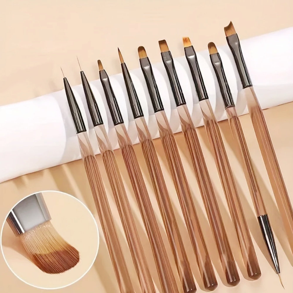 9PCS Nagel Pinsel für Nail art – Nail Art Navy Bewertung und Preis